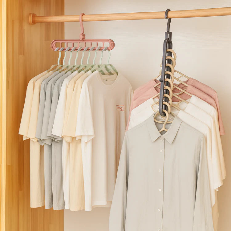 3pcs Heavy-Duty Foldable Clothes Hangers